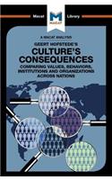 Analysis of Geert Hofstede's Culture's Consequences