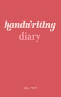 Handwriting Diary