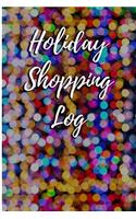 Holiday Shopping Log