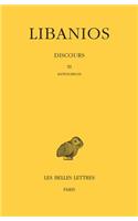 Libanios, Discours