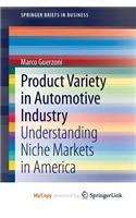 Product Variety in Automotive Industry