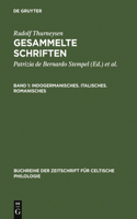 Indogermanisches. Italisches. Romanisches