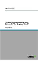 Die Maschinenmetapher in John Steinbecks 