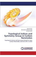 Topological Indices and Symmetry Group in Carbon Nanotubes