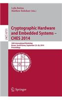 Cryptographic Hardware and Embedded Systems -- Ches 2014