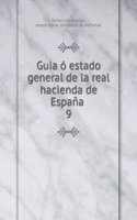 Guia o estado general de la real hacienda de Espana