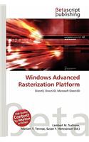 Windows Advanced Rasterization Platform: (English)
