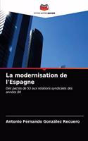 modernisation de l'Espagne