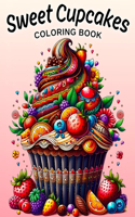 Sweet Cupcakes Coloring Book