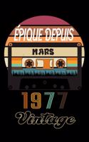 Épique Depuis mars 1977 Vintage