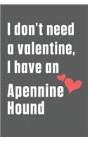 I don't need a valentine, I have an Apennine Hound: For Apennine Hound Dog Fans