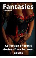 Fantasies (volume 7): Collection of erotic stories of sex between adults