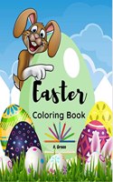 Easter Coloring Book : Cute Easter Designs for Kids Ages 4-8| Bunny, Eggs and More Beautiful Pages for Kids