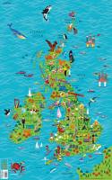 Children’s Wall Map of the United Kingdom and Ireland