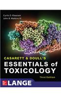 Casarett & Doull's Essentials of Toxicology, Third Edition