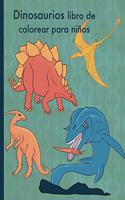 Dinosaurios libro de colorear para niños