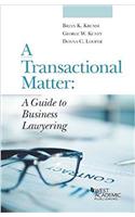 A Transactional Matter