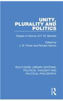 Unity, Plurality and Politics