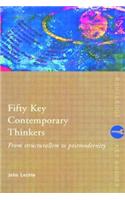 Fifty Key Contemporary Thinkers