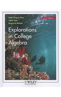Explorations in College Algebra