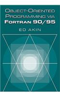 Object-Oriented Programming Via FORTRAN 90/95