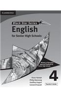 Cambridge Black Star English for Senior High Schools Teacher's Guide 4