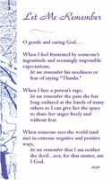 Let Me Remember Prayer Cards