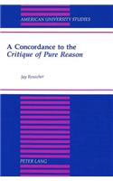 Concordance to the «Critique of Pure Reason»