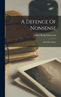 Defence Of Nonsense