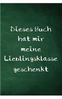 Dieses Buch hat mir meine Lieblingsklasse geschenkt
