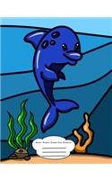 Kawaii Dolphin Composition Notebook