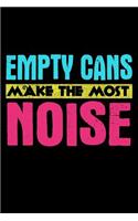Empty Cans Make The Most Noise