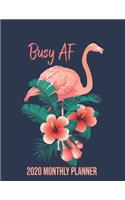 Busy AF 2020 Monthly Planner