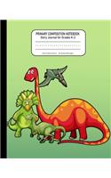 Primary Composition Notebook Story Journal Grades K-2