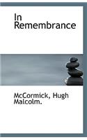 In Remembrance