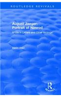 August Jaeger: Portrait of Nimrod