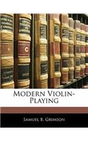 Modern Violin-Playing