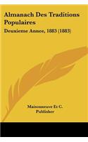 Almanach Des Traditions Populaires