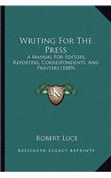 Writing For The Press