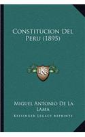 Constitucion Del Peru (1895)