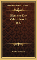 Elemente Der Zahlentheorie (1887)