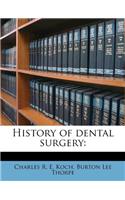 History of Dental Surgery