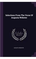 Selections From The Verse Of Augusta Webster