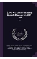[Civil War Letters of Henry Ropes].