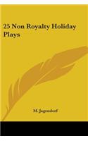 25 Non Royalty Holiday Plays