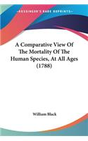 A Comparative View Of The Mortality Of The Human Species, At All Ages (1788): (English)