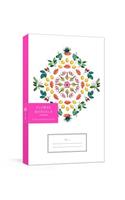 Flower Mandala Week-at-a-Glance Diary
