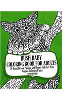 Bush Baby Coloring Book For Adults