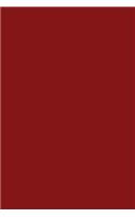 Deep Red Notebook: 150 Dot Grid Pages