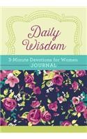 Daily Wisdom: 3-Minute Devotions for Women Journal: (3-Minute Devotions)